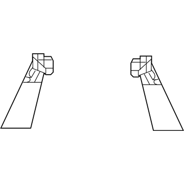 Mopar 55111061AB Duct-Floor Distribution