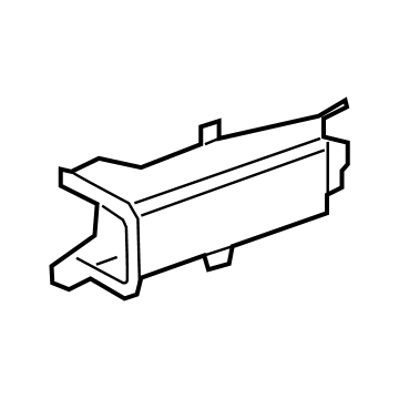 BMW 51-74-7-359-813 AIR DUCT, BRAKE, LEFT