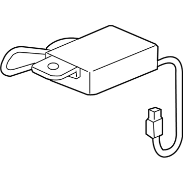 Honda 39155-S9V-A11 Antenna Unit, Glass