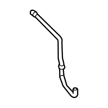 BMW 64-21-6-821-665 COOLANT HOSE FEED, UNDERFLOO