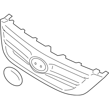 Hyundai 86350-4J000 Radiator Grille Assembly