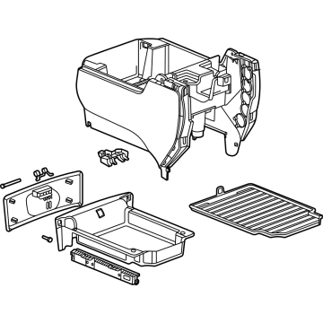 GM 84947792 Compartment