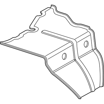 Mopar 56029753AB Shield-Splash