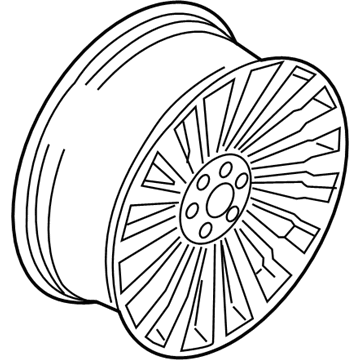 Ford JL7Z-1007-D Wheel, Alloy