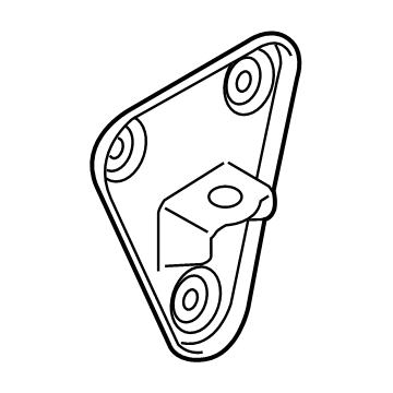 BMW 61-21-6-827-078 SUPPORT FOR BATTERY TRAY