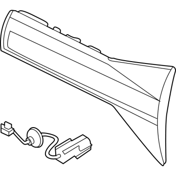 Hyundai 92404-K5000 LAMP ASSY-REAR COMB INSIDE, RH