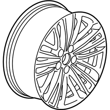 GM 84632425 Wheel