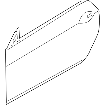 BMW 41-00-7-455-091 Door Front Left