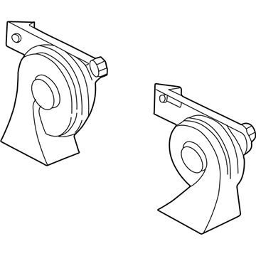 Ford 3M5Z-13832-AA Horn