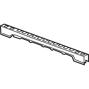 GM 84513540 Rear Cross Sill