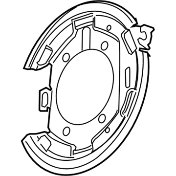 Mopar 5103206AA Plate-Backing