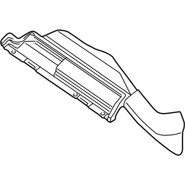 Nissan 16554-8J010 Duct Assembly-Air