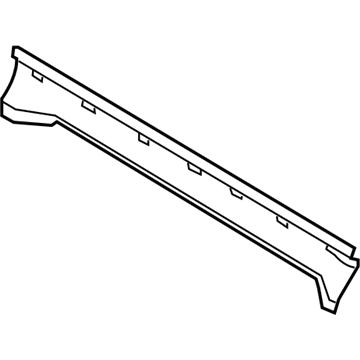 Mopar 5104159AA REINFMNT-Rear Bumper