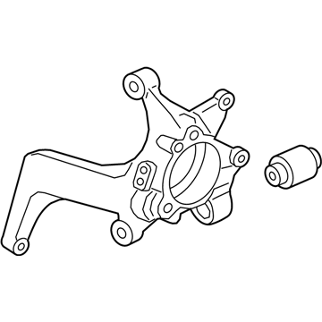 Hyundai 52710-J9500 Carrier Assembly-Rear Axle, LH