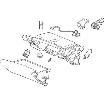 GM 84697976 Glove Box Assembly