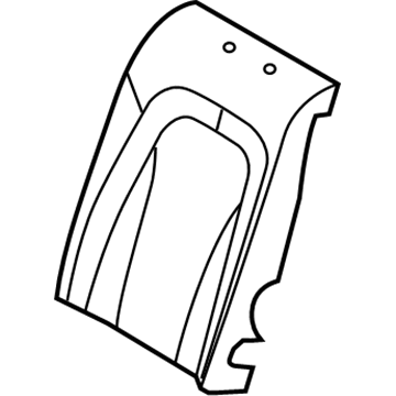 Kia 893602T600AK9 Rear Seat Back Cover