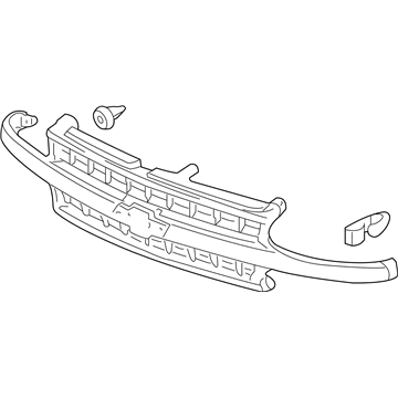 GM 88968934 Grille Assembly