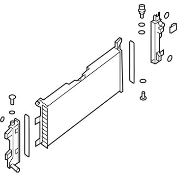 Nissan 21410-3NF0A Radiator Assy