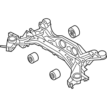 Kia 554002P050 Crossmember Complete