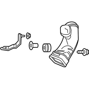 Honda 17252-5LA-A00 Tube Assembly A, Air I