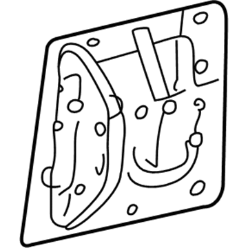 Mopar 55077220AC Bracket-Bumper