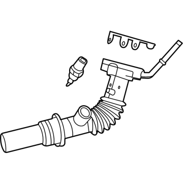 Ford LX6Z-9E470-A TUBE - CONNECTING