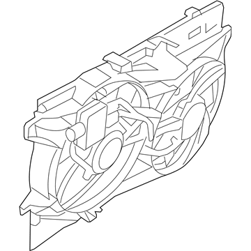 Ford CT4Z-8C607-B Fan Assembly