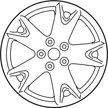 Nissan D0300-JM11A Aluminum Wheel