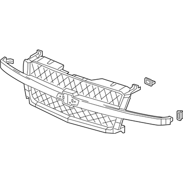 GM 12335956 Grille