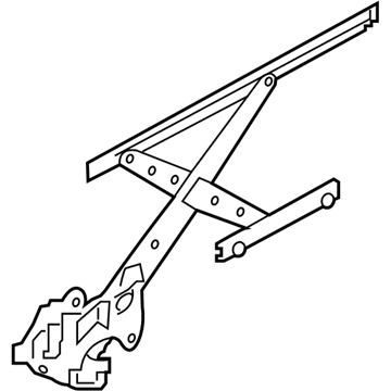 Nissan 82720-5AA1A Regulator Door Window Rh