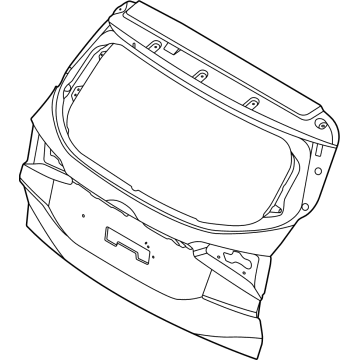 Kia 72800Q5030 Panel Assembly-Tail Gate