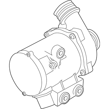 BMW 11-51-9-455-978 COOLANT PUMP, ELECTRIC