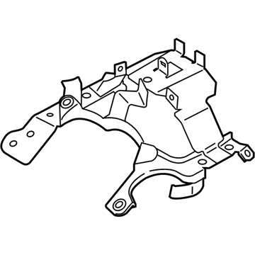 BMW 17-13-7-634-268 Bracket Expansion Tank