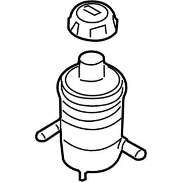 Kia 571502P100DS Reservoir Assembly-Power