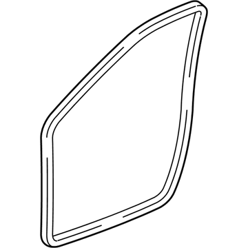 Honda 72355-S9V-A12 Seal, L. FR. Door Opening