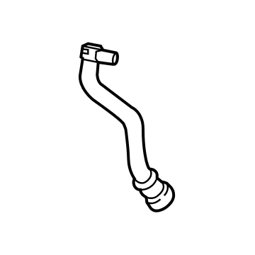 BMW 17-12-7-617-381 Transmission Oil Heat Exchanger Hose