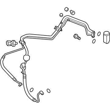 Kia 977752K000 Suction & Liquid Tube Assembly