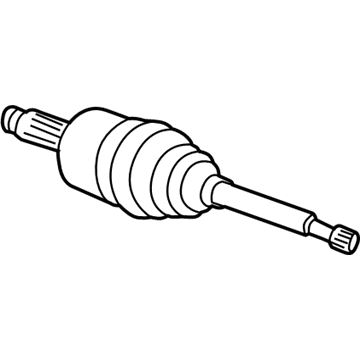 Mopar 5012456AC Axle Shaft Assembly