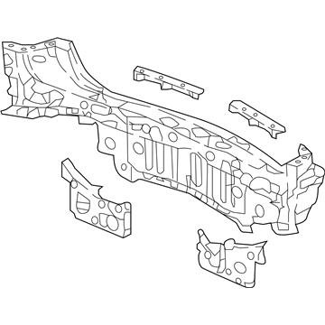 Honda 66100-TLA-A00ZZ Panel, RR.