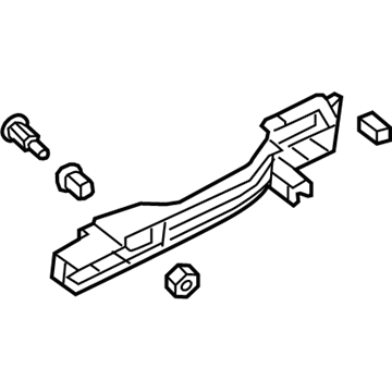 Honda 72182-TR0-A02 Base, L. FR.