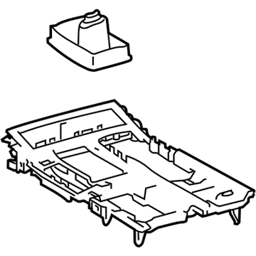 Lexus 58804-53260-C0 Panel Sub-Assembly, Console