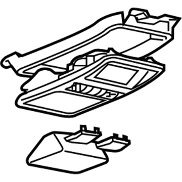 Nissan 26430-9FT5C Lamp Assembly Map