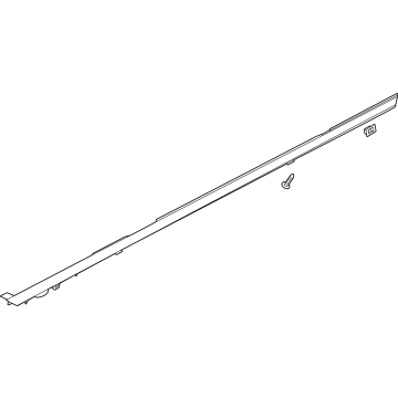 Hyundai 87711-L1100 GARNISH Assembly-FNDR Side, LH