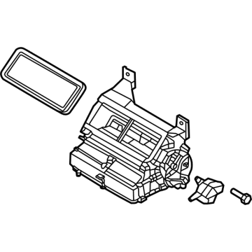 Ford MB3Z-18457-A DUCT - HEATER AIR INLET