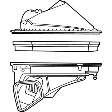 GM 84090479 Air Cleaner Assembly