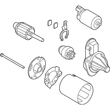 Hyundai 36100-2B102 Starter Assembly