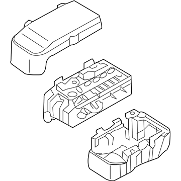 Hyundai 91950-3J300 Fuse & Relay Box Assembly