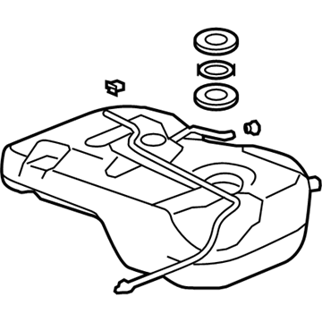 Acura 17044-SZN-A01 Tank Set, Fuel