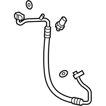 Honda 80315-TLC-A01 Hose, Discharge