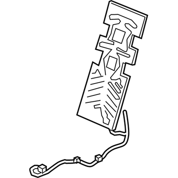 Honda 81124-T2F-A41 Heater Complete Right, Front